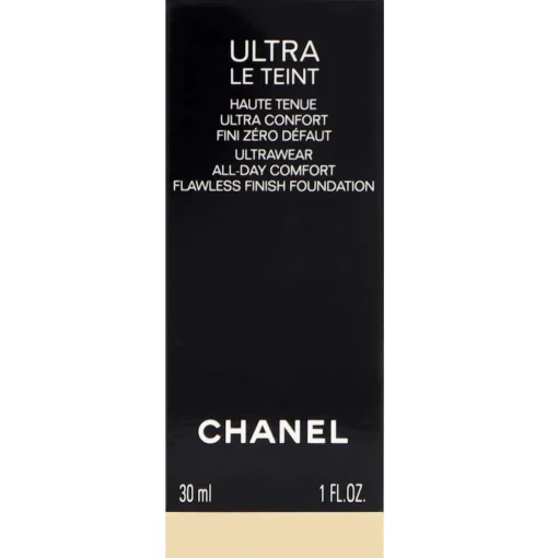 Chanel Ultra Le Teint Ultrawear Flawless Finish Foundation BR 12 30ml Clearance