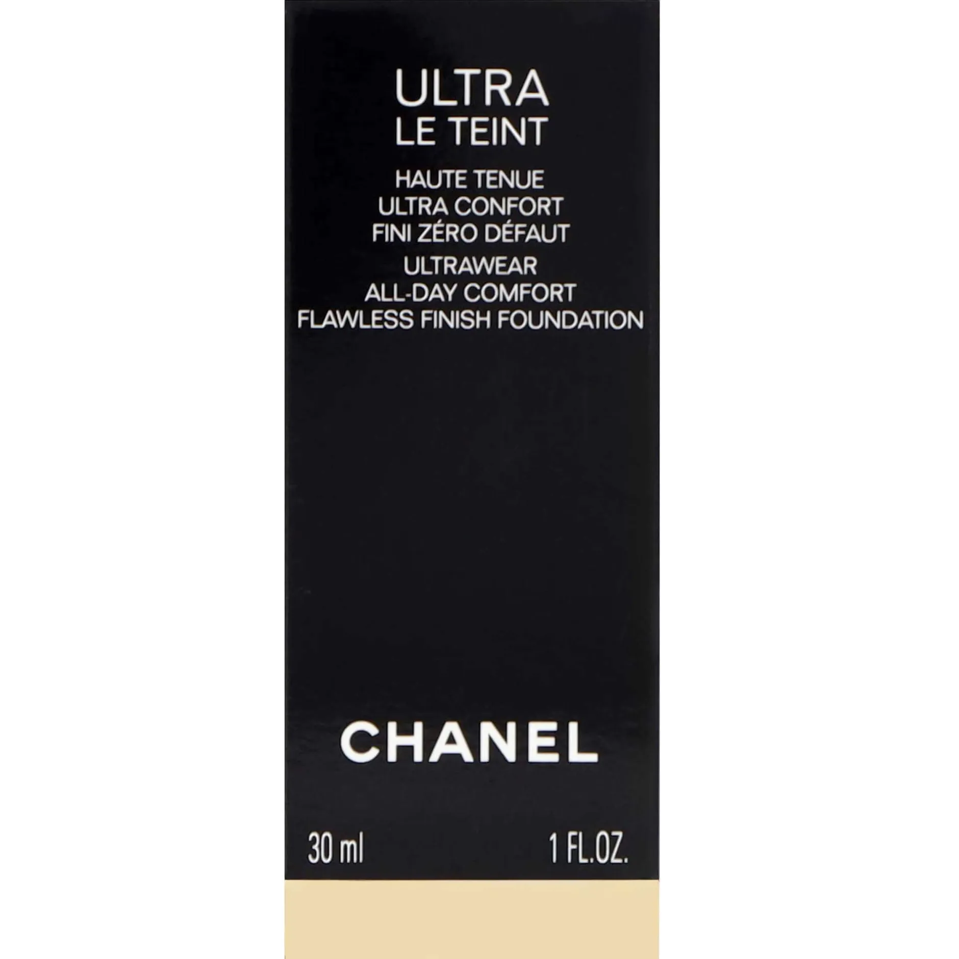 Chanel Ultra Le Teint Ultrawear Flawless Finish Foundation BR 12 30ml Clearance