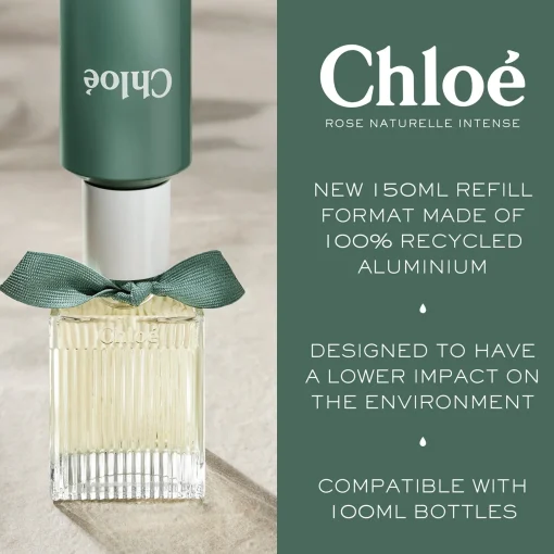 Chloé Rose Naturelle Intense Eau de Parfum Refillable Spray 100ml Outlet