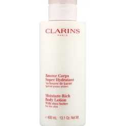 Clarins Body Moisturisers Moisture-Rich Body Lotion with Shea Butter for Dry Skin 400ml / 13.1 oz. Outlet