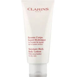 Clarins Body Moisturisers Moisture-Rich Body Lotion with Shea Butter for Dry Skin 200ml / 6.5 oz. Hot