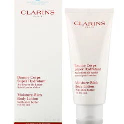 Clarins Body Moisturisers Moisture-Rich Body Lotion with Shea Butter for Dry Skin 200ml / 6.5 oz. Hot