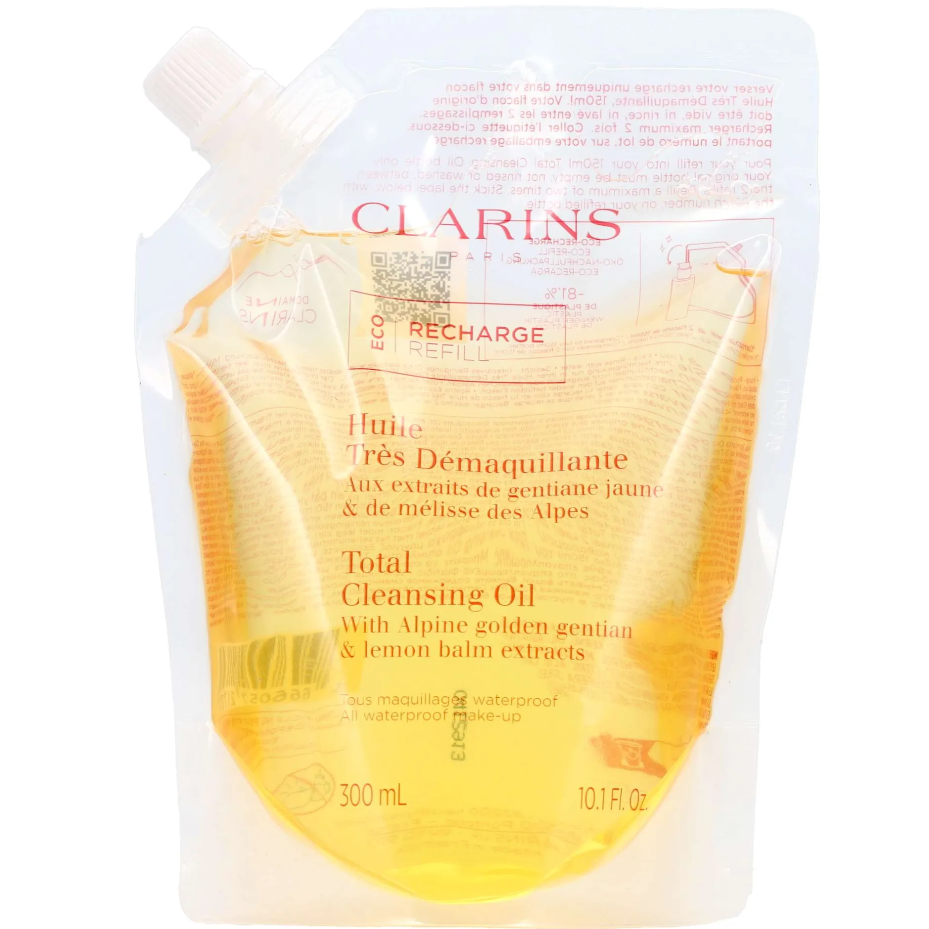 Clarins Cleansers & Toners Total Cleansing Oil Refill 300ml Hot