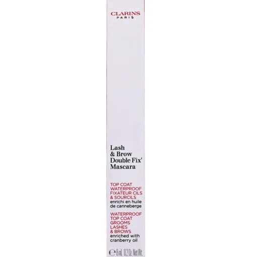 Clarins Double Fix Mascara Waterproof Topcoat for Lashes 8ml / 0.2 fl.oz. New