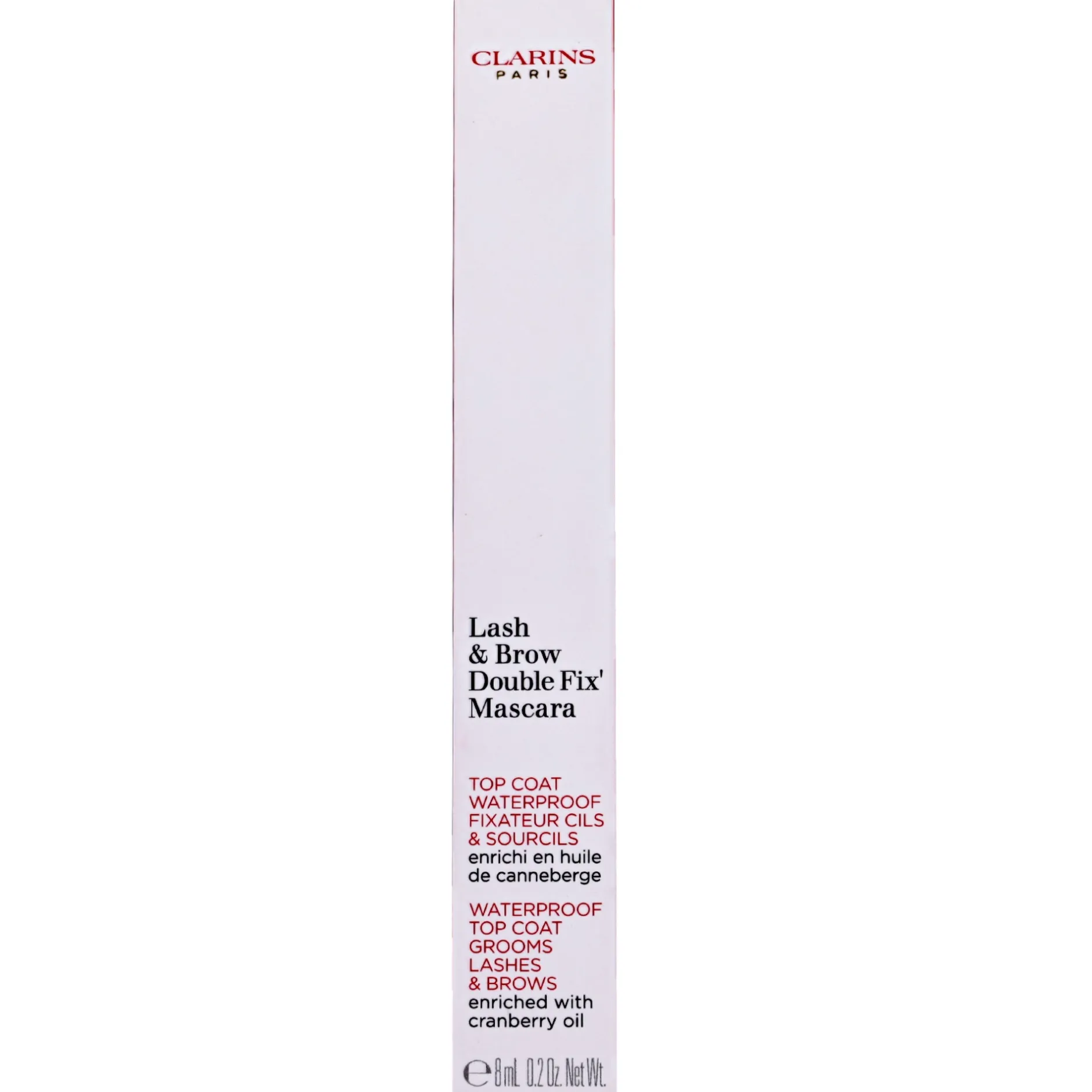 Clarins Double Fix Mascara Waterproof Topcoat for Lashes 8ml / 0.2 fl.oz. New