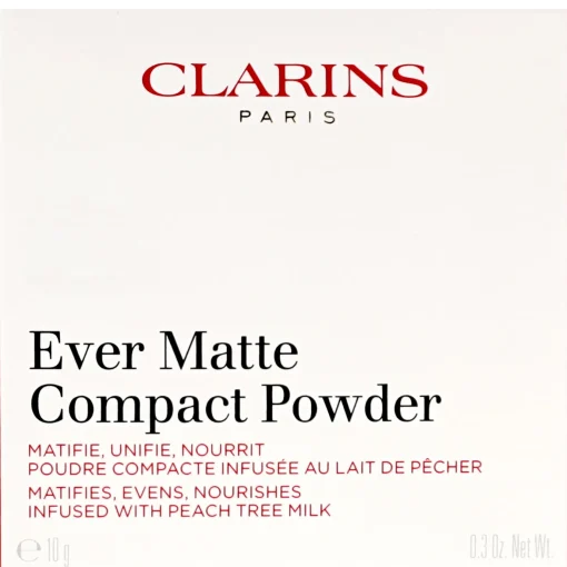 Clarins Ever Matte Compact Powder 03 Light Medium 10g Outlet