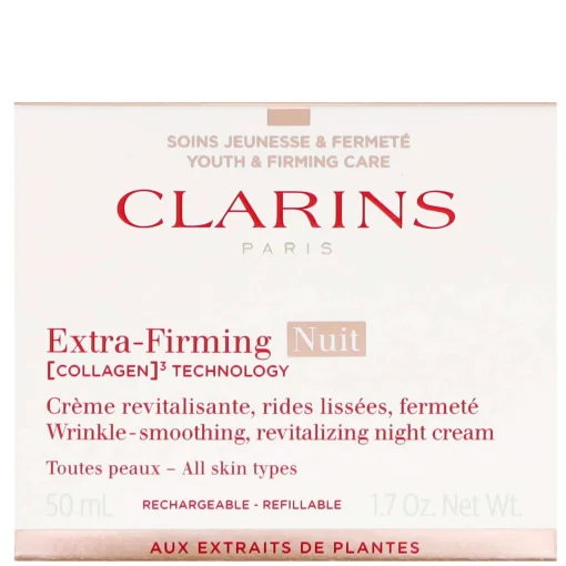 Clarins Extra-Firming Night Cream for All Skin Types 50ml / 1.6 oz. New