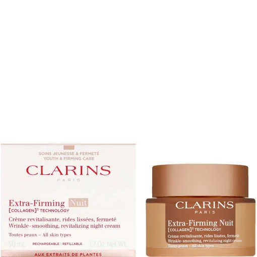 Clarins Extra-Firming Night Cream for All Skin Types 50ml / 1.6 oz. New