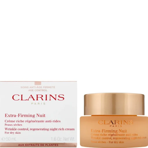 Clarins Extra-Firming Night Cream for Dry Skin 50ml / 1.6 oz. New