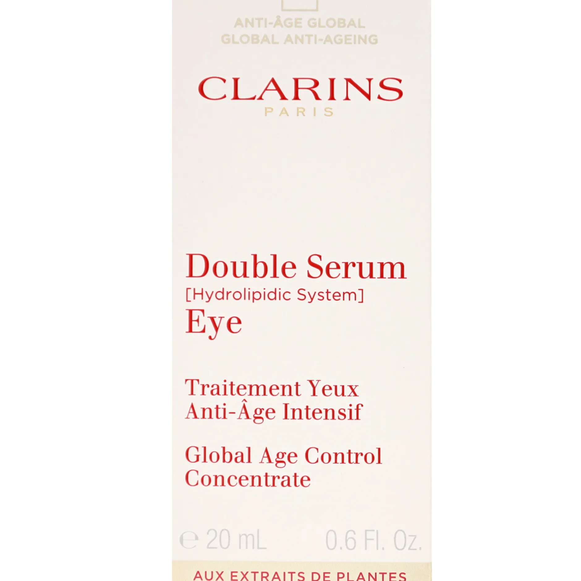 Clarins Eye Care Double Serum Eye Global Age Control Concentrate 20ml Outlet