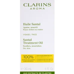 Clarins Face Treatment Oil Santal Dry Skin 30ml / 1. fl.oz. Clearance