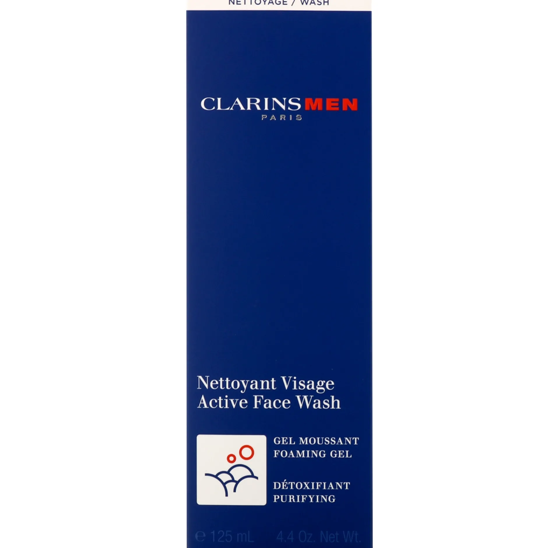 Clarins Men Active Face Wash 125ml / 4.4 oz. Hot