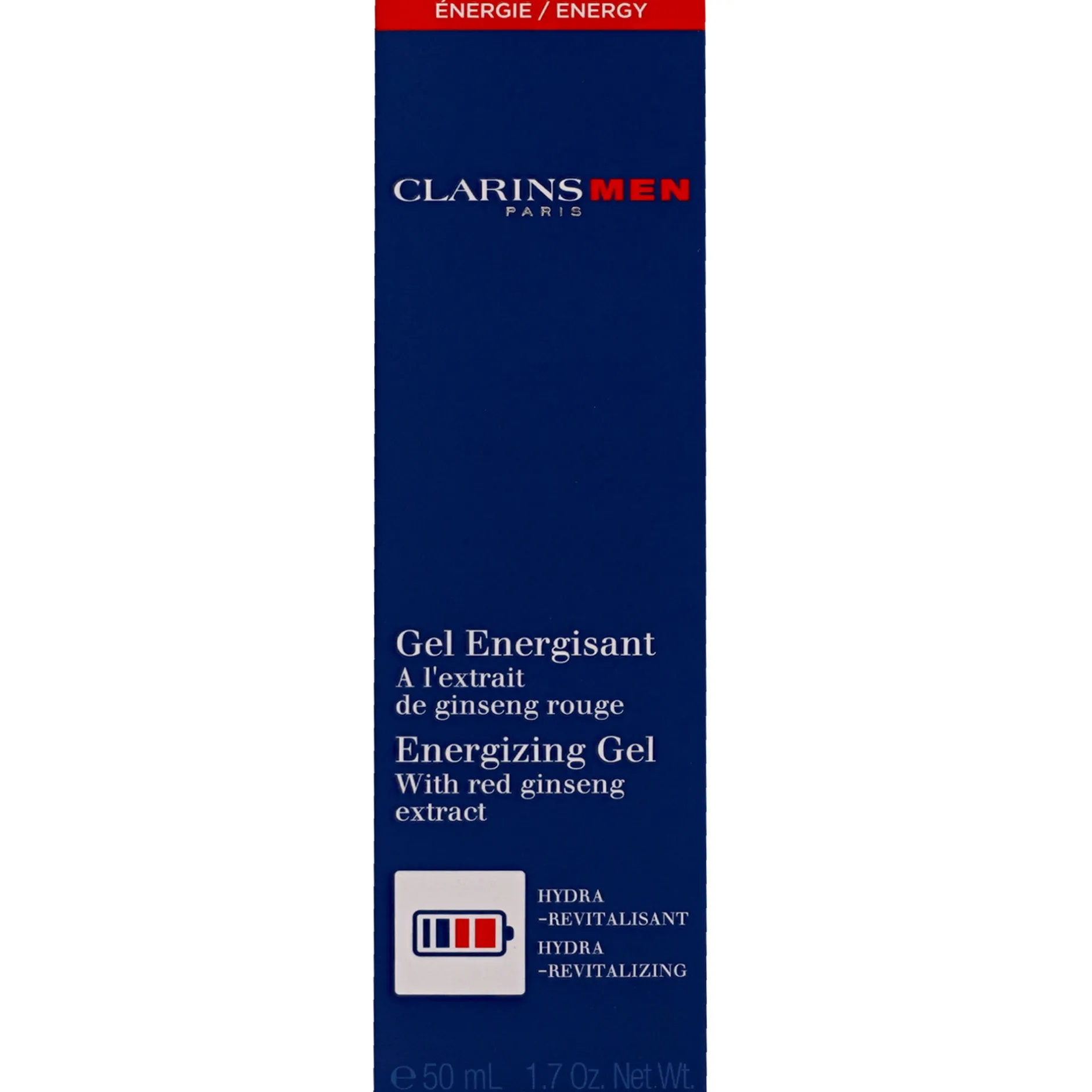 Clarins Men Energizing Gel With Red Ginseng Extract 50ml Discount
