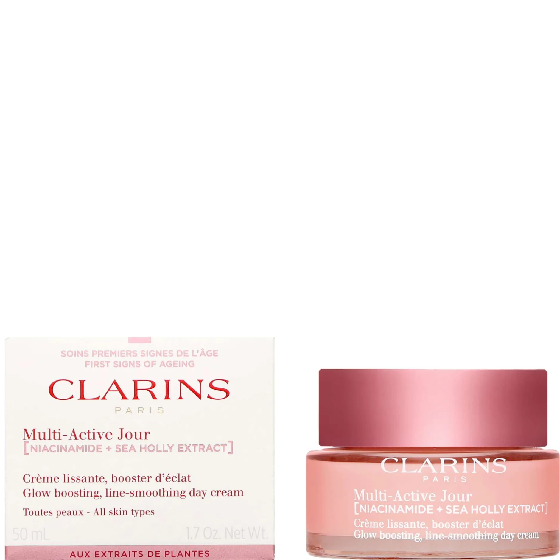 Clarins Multi-Active Day Cream All Skin Types 50ml Clearance