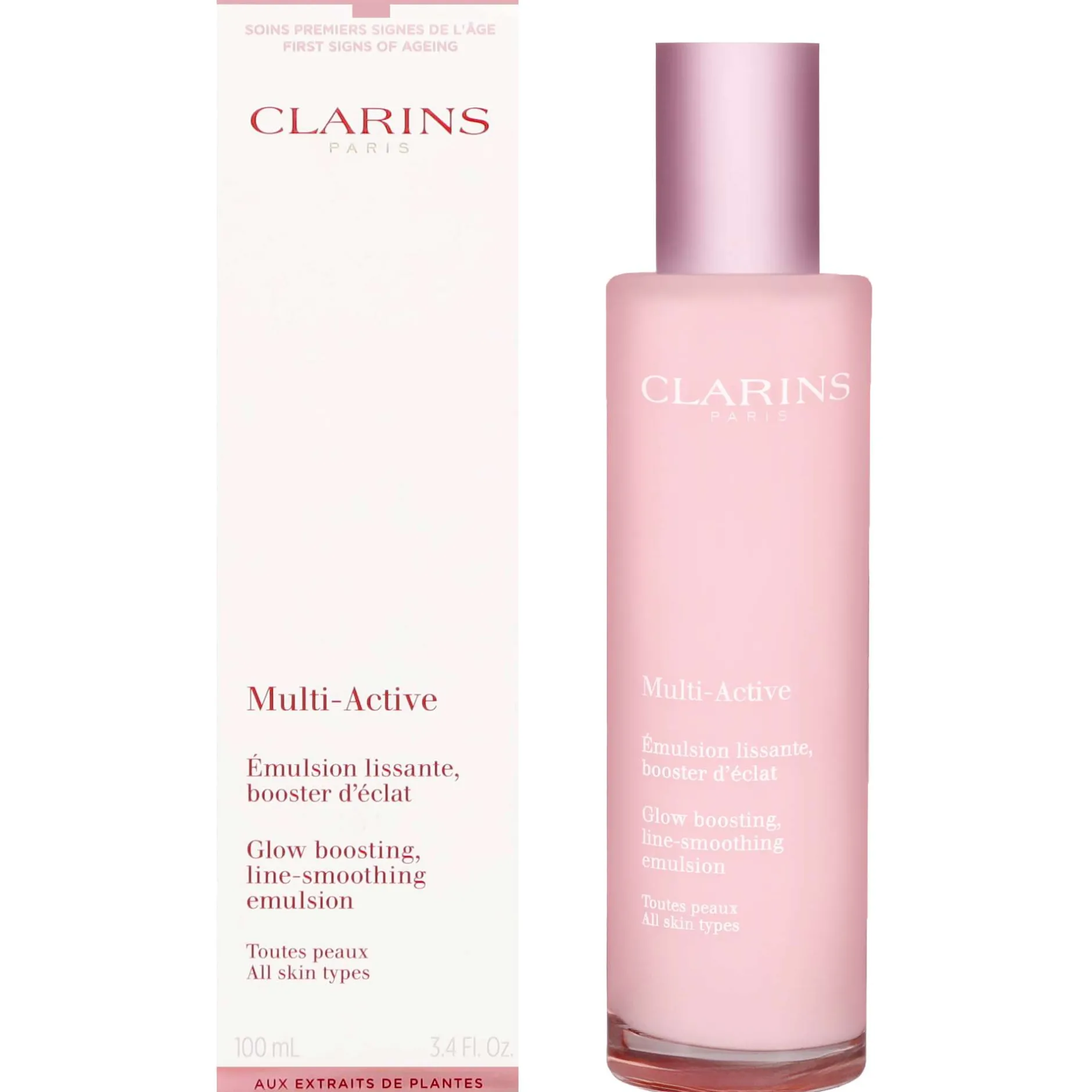 Clarins Multi-Active Day Emulsion All Skin Types 100ml / 3.4 fl.oz.