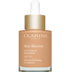 Clarins Skin Illusion Natural Hydrating Foundation SPF15 108.5W Cashew 30ml / 1 fl.oz. Online
