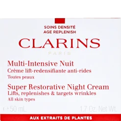 Clarins Super Restorative Night Cream for All Skin Types 50ml / 1.6 fl.oz. Sale