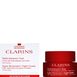 Clarins Super Restorative Night Cream for All Skin Types 50ml / 1.6 fl.oz. Sale