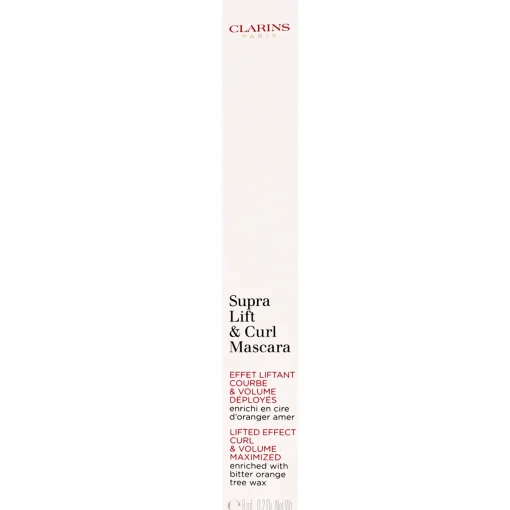 Clarins Supra Lift & Curl Mascara 01 Intense Black 8ml / 0.2 oz. Sale