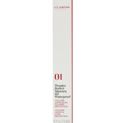 Clarins Wonder Perfect Mascara 4D Waterproof 01 Perfect Black 8ml New