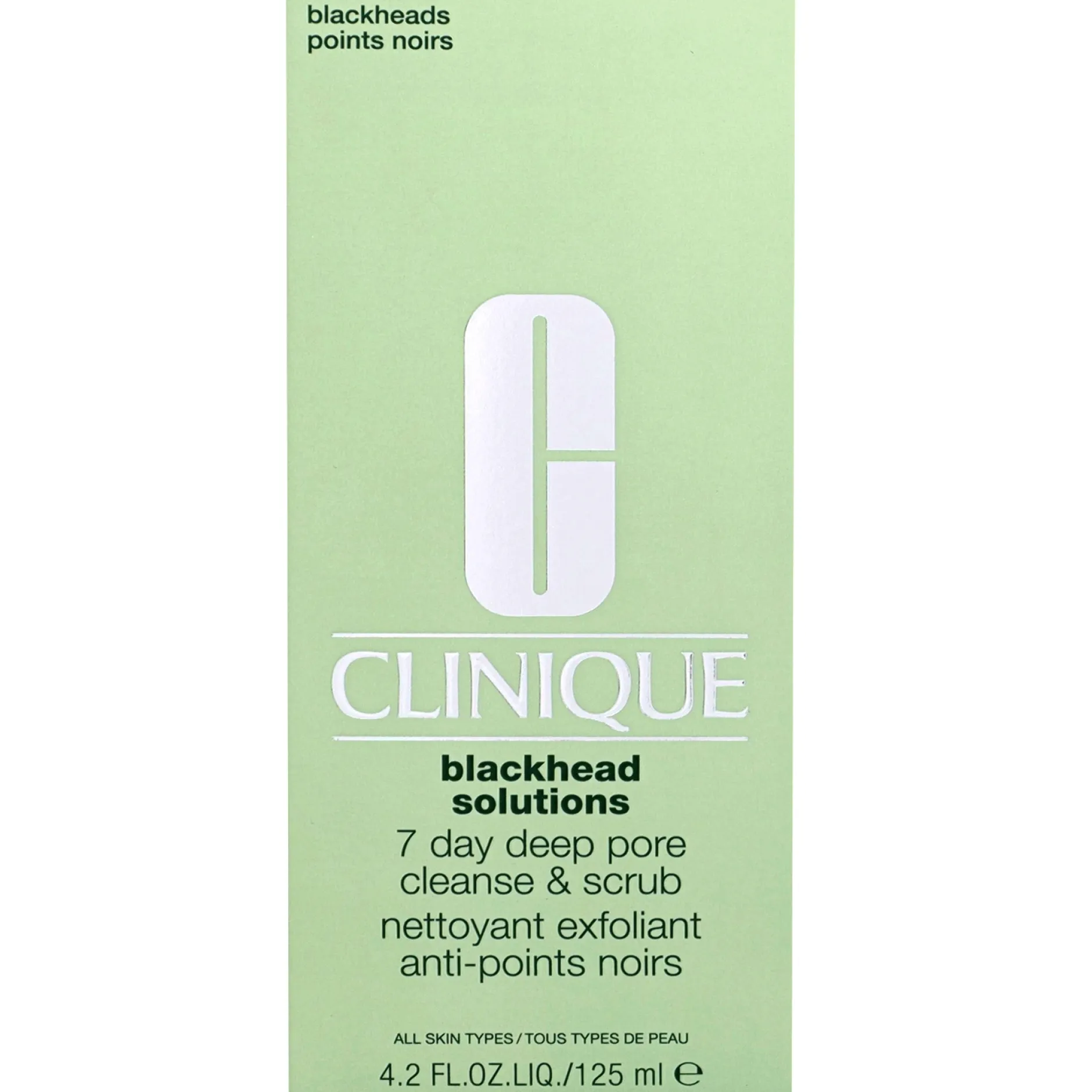 Clinique Blackhead Solutions 7 Day Deep Pore Cleanser & Scrub 125ml / 4.2 fl.oz. Best