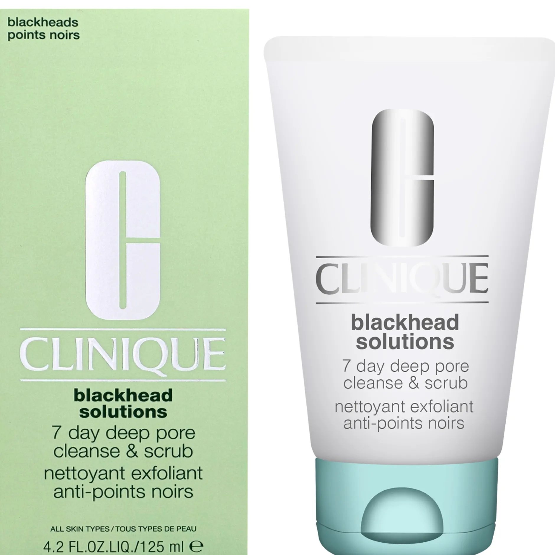 Clinique Blackhead Solutions 7 Day Deep Pore Cleanser & Scrub 125ml / 4.2 fl.oz. Best