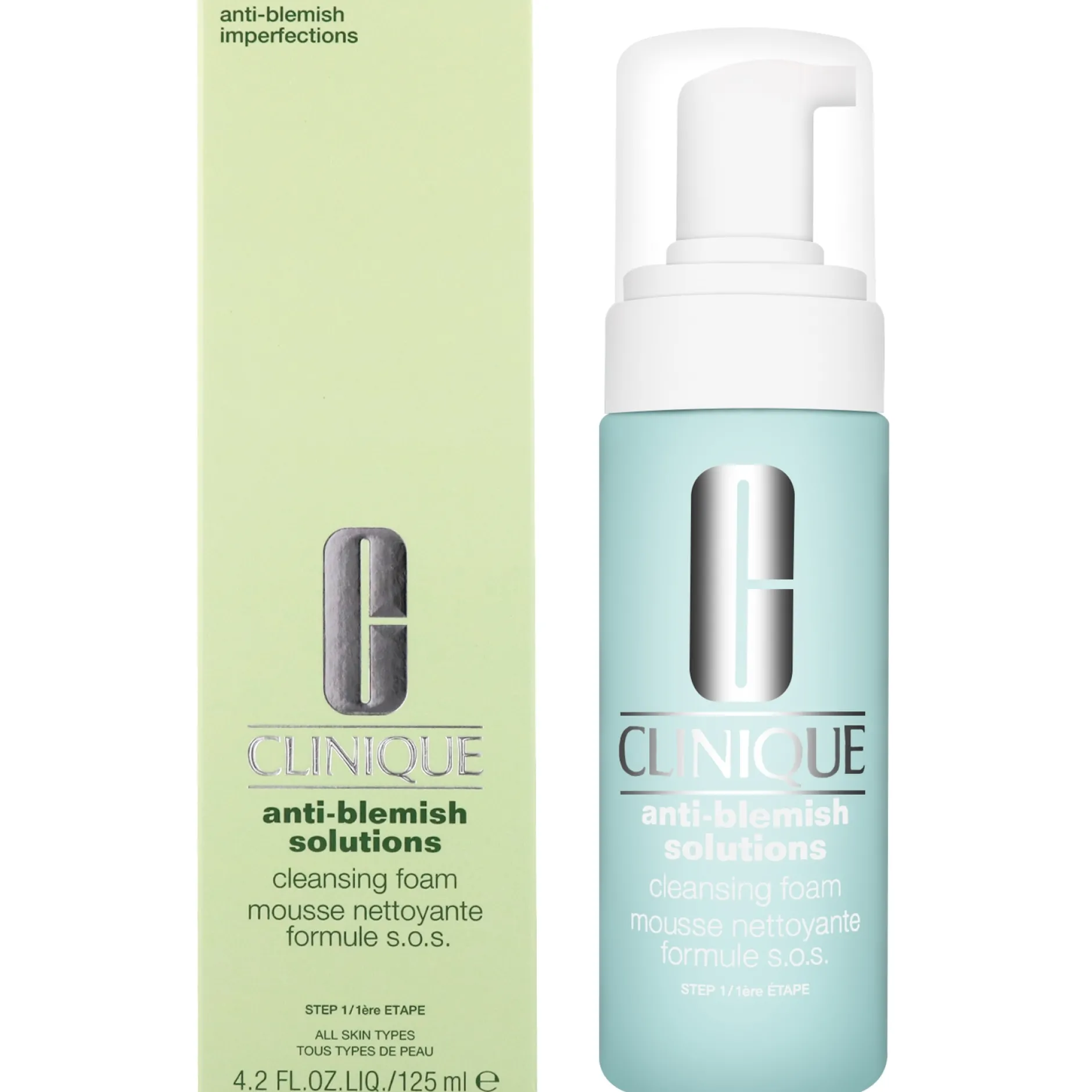 Clinique Cleansers & Makeup Removers Anti-Blemish Solutions Cleansing Foam 125ml / 4.2 fl.oz. Online