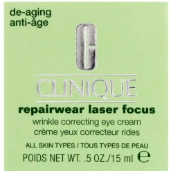 Clinique Eye & Lip Care Repairwear Laser Focus Wrinkle Correcting Eye Cream 15ml / 0.5 fl.oz. Hot