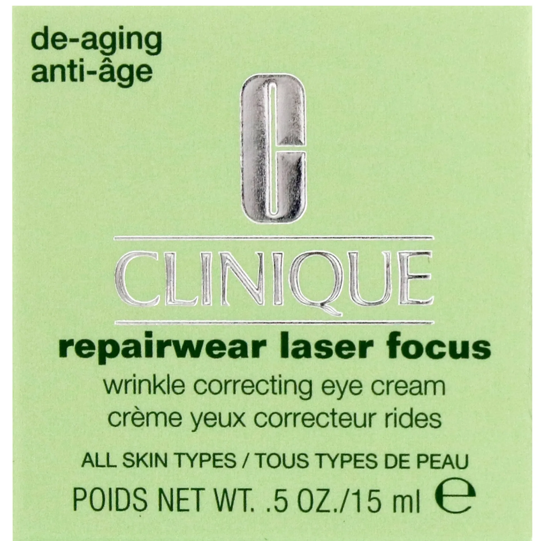 Clinique Eye & Lip Care Repairwear Laser Focus Wrinkle Correcting Eye Cream 15ml / 0.5 fl.oz. Hot