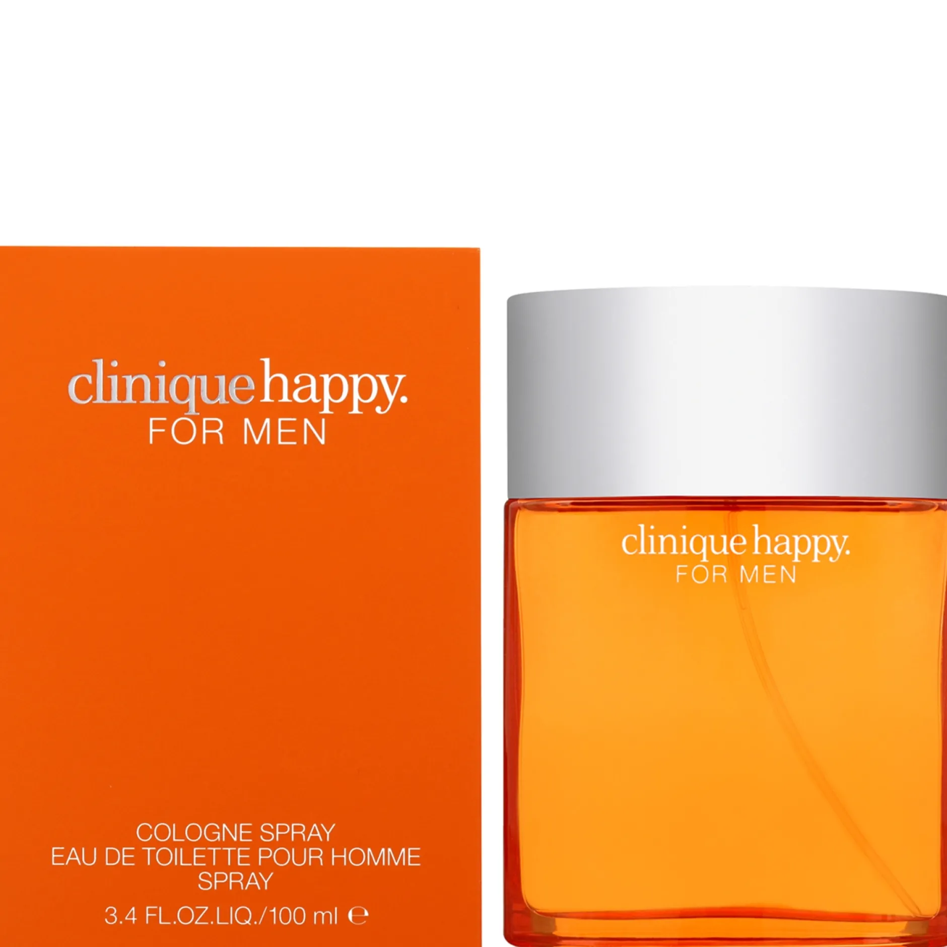 Clinique Happy For Men Cologne Eau de Toilette Spray 100ml / 3.4 fl.oz. New