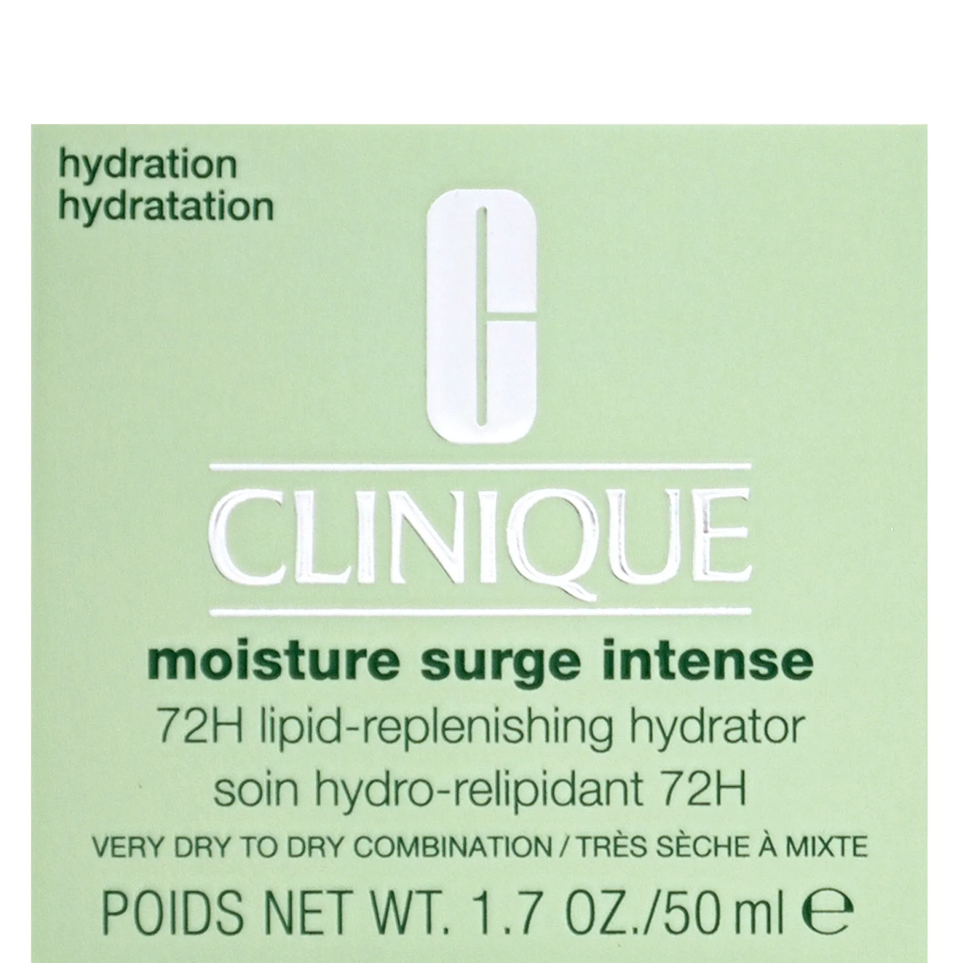 Clinique Moisturisers Moisture Surge Intense 72H Lipid-Replenishing Hydrator for Very Dry / Dry Combination Skin 50ml Discount