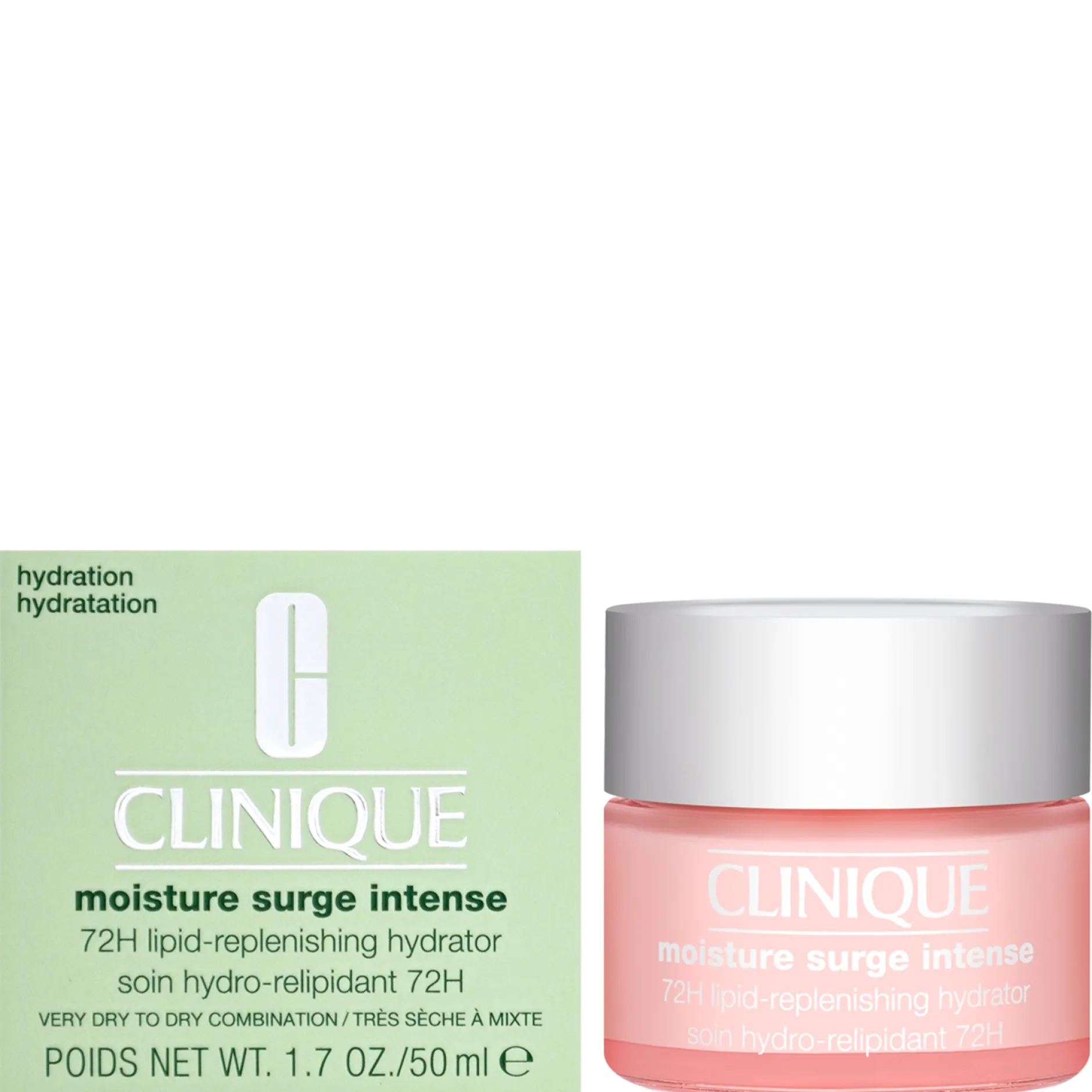 Clinique Moisturisers Moisture Surge Intense 72H Lipid-Replenishing Hydrator for Very Dry / Dry Combination Skin 50ml Discount