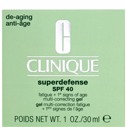 Clinique Superdefense Fatigue + 1st Signs of Age Multi-Correcting Gel SPF40 30ml Discount