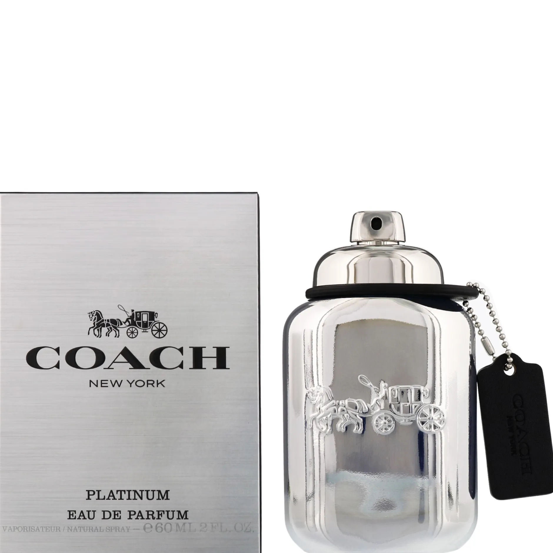 Coach Platinum Eau de Parfum Spray 60ml New