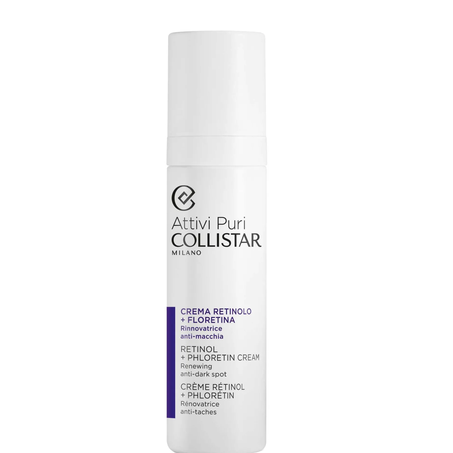 Collistar Attivi Puri Retinol + Phloretin Cream 50ml New