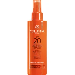Collistar Classic Tanning Moisturizing Milk Spray SPF20 200ml New