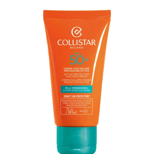 Collistar Sun Tan Active Protection Sun Face Cream SPF50 50ml Online