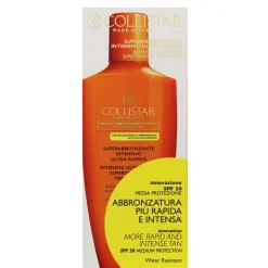 Collistar Sun Tan Intensive Ultra-Rapid Supertanning Treatment SPF20 200ml New