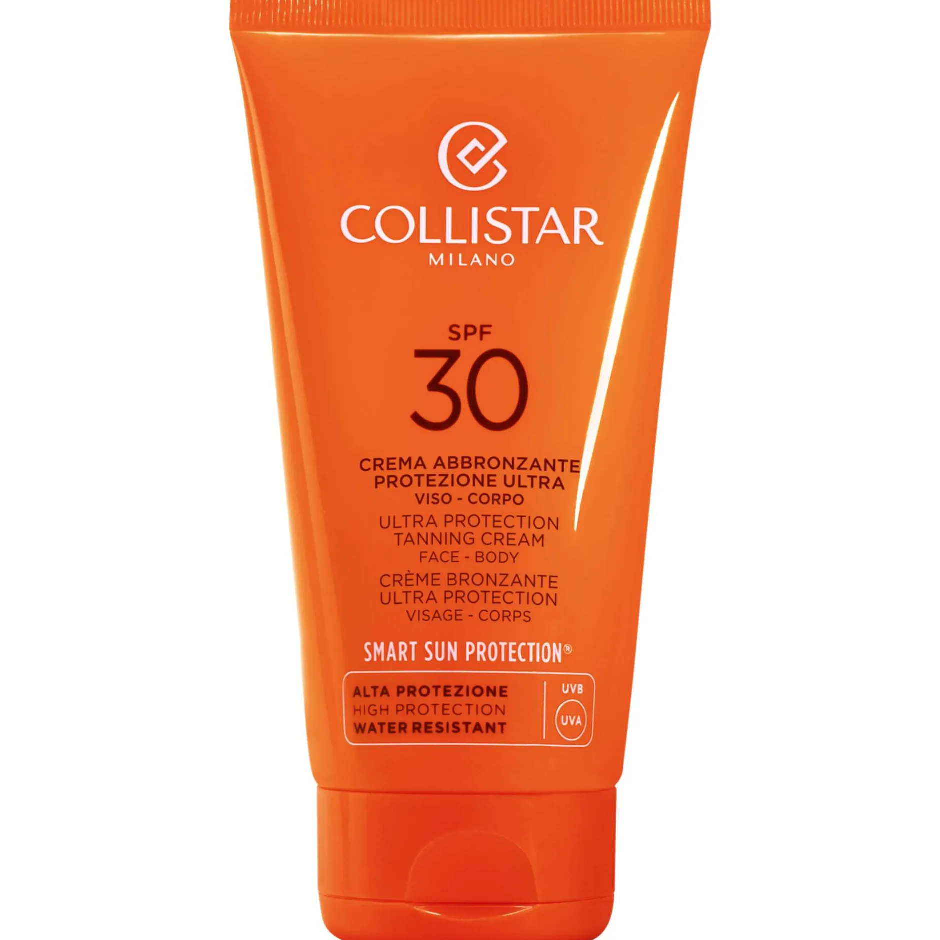 Collistar Sun Tan SPF30 Ultra Protection Tanning Cream Face-Body 150ml