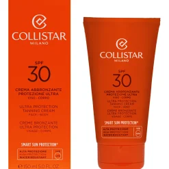 Collistar Sun Tan SPF30 Ultra Protection Tanning Cream Face-Body 150ml