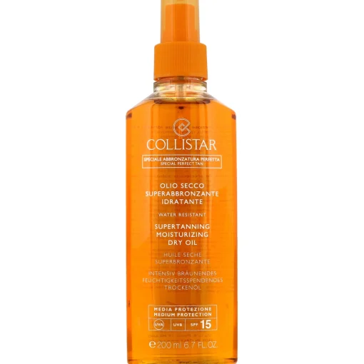 Collistar Sun Tan Supertanning Dry Oil SPF15 200ml Online