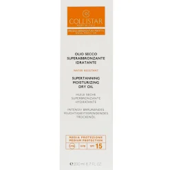 Collistar Sun Tan Supertanning Dry Oil SPF15 200ml Online
