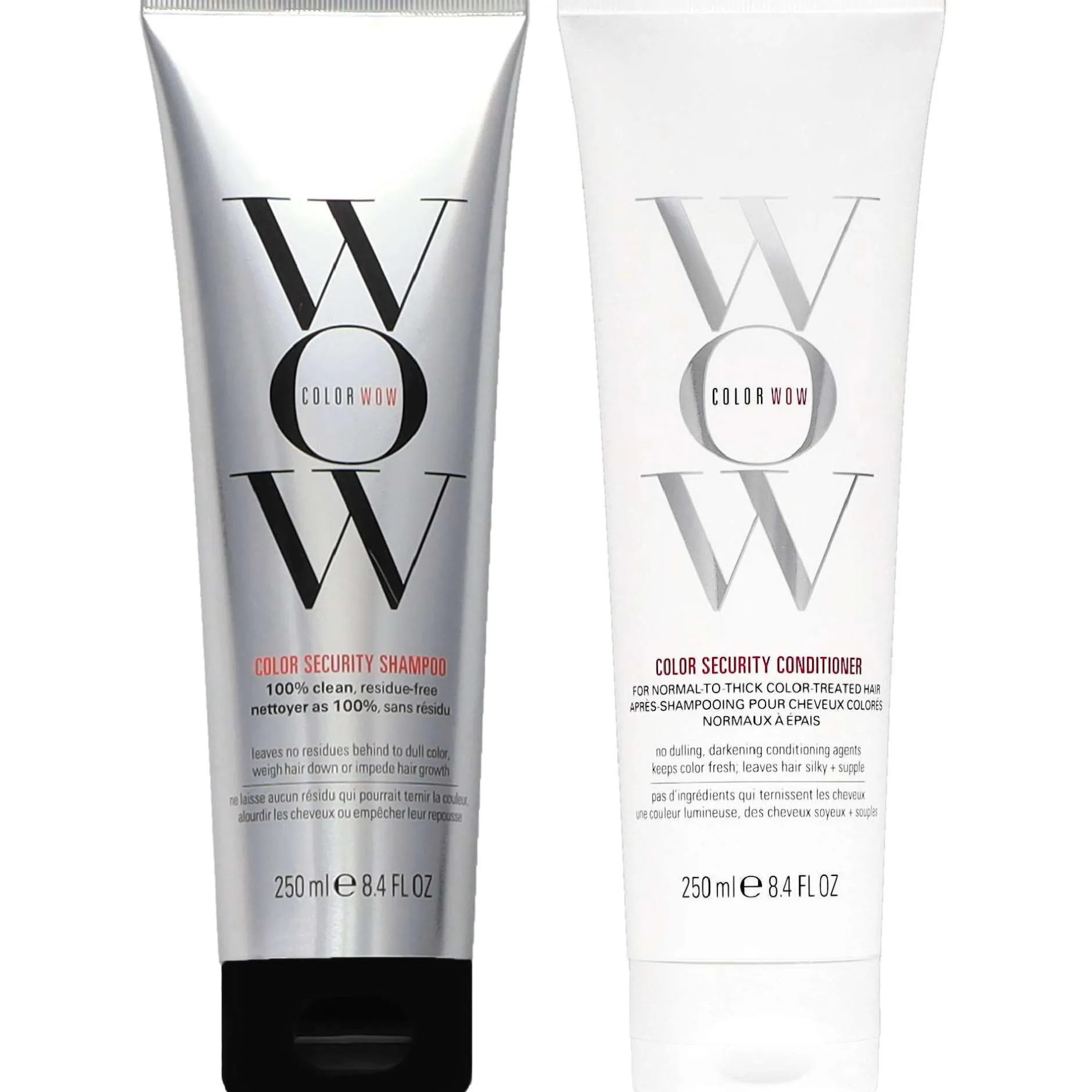 Color Wow Bundles Duo: Color Security Shampoo 8.4fl.oz. / 250ml & Conditioner for Normal to Thick Hair 8.4fl.oz. / 250ml Online