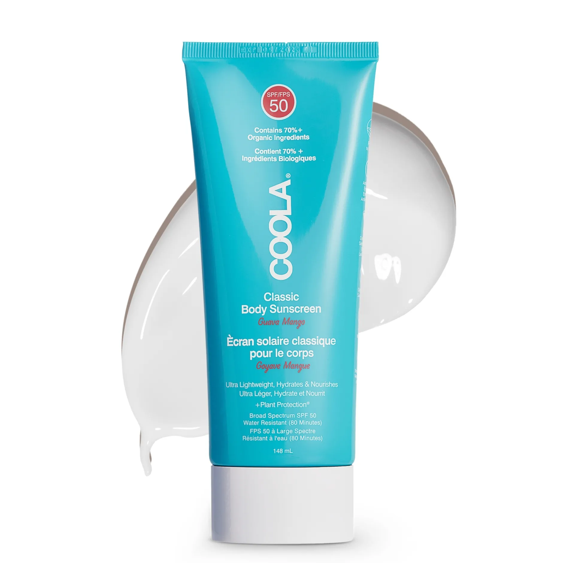 Coola Body Care Classic Body Sunscreen Lotion SPF50 Guava Mango 148ml Outlet