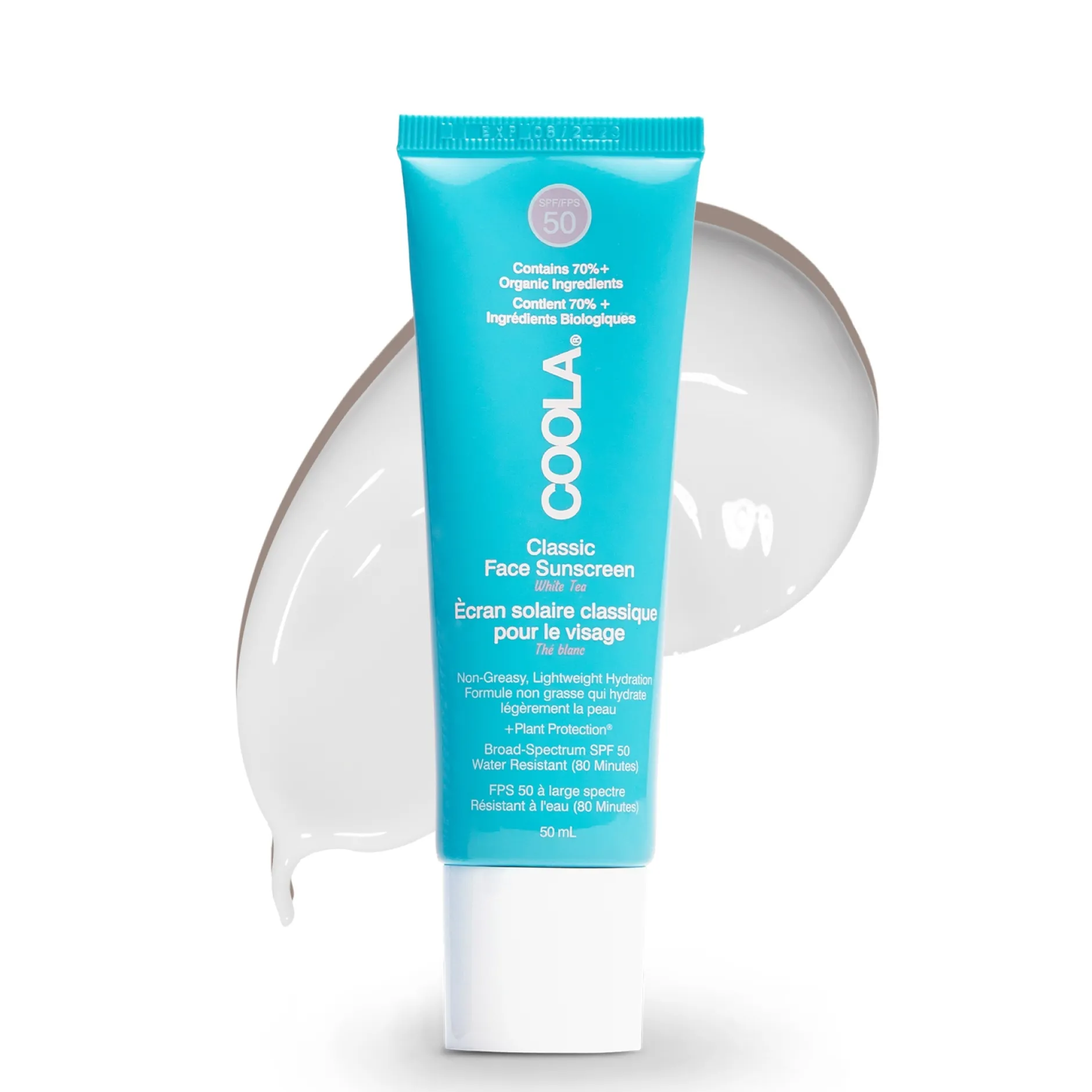 Coola Face Care Classic Face Sunscreen Lotion SPF50 White Tea 50ml Discount