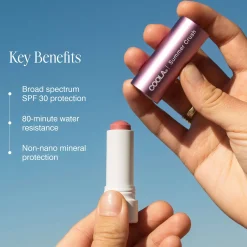 Coola Lip Care Mineral Liplux SPF30 Summer Crush Hot