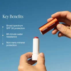 Coola Lip Care Mineral Liplux SPF30 Firecracker Outlet
