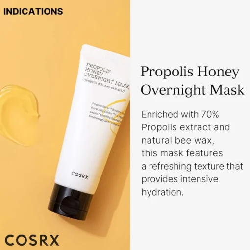 Cosrx Mask / Pack Full Fit Propolis Honey Overnight Mask 60ml