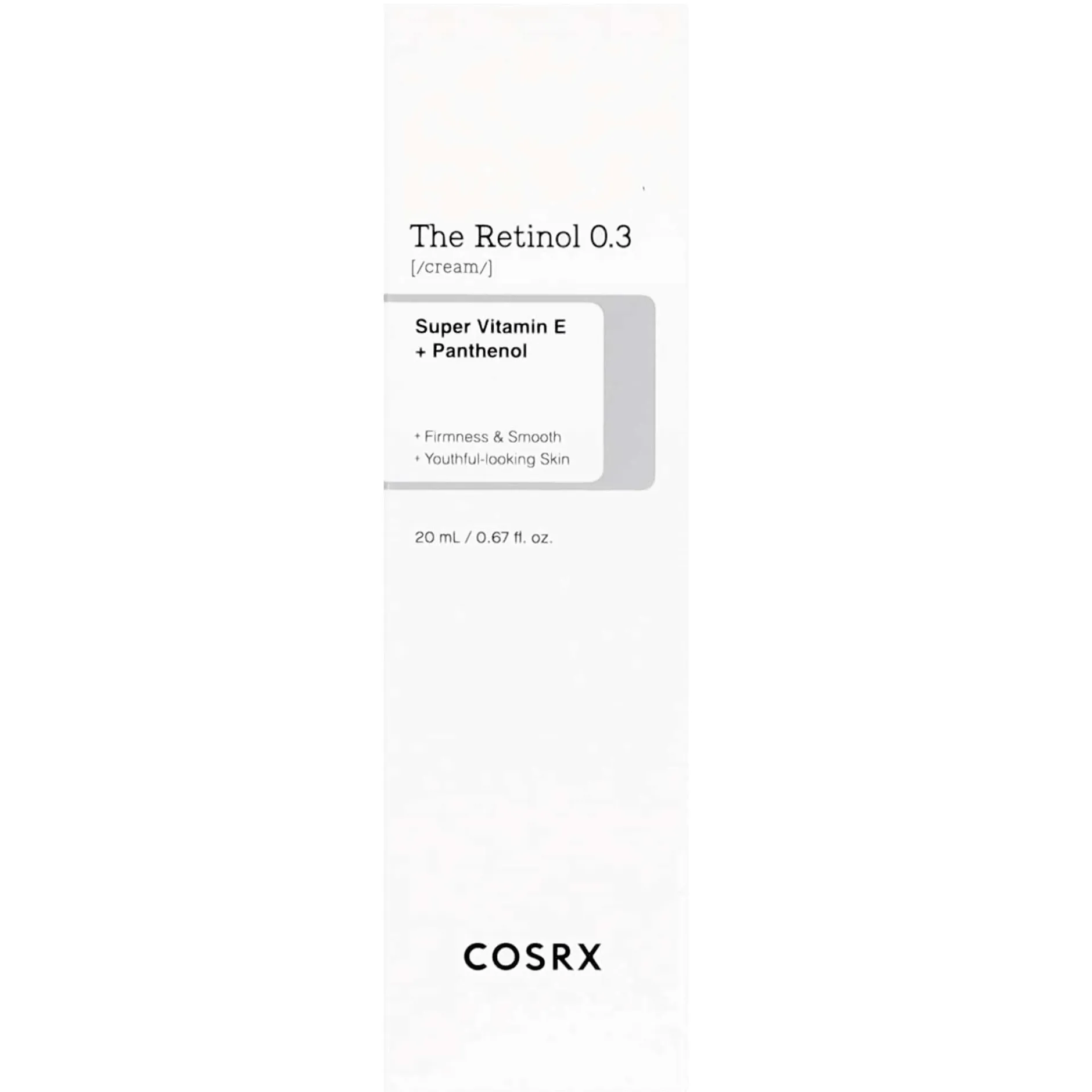 Cosrx Moisturizer The Retinol 0.3 Cream 20ml Sale