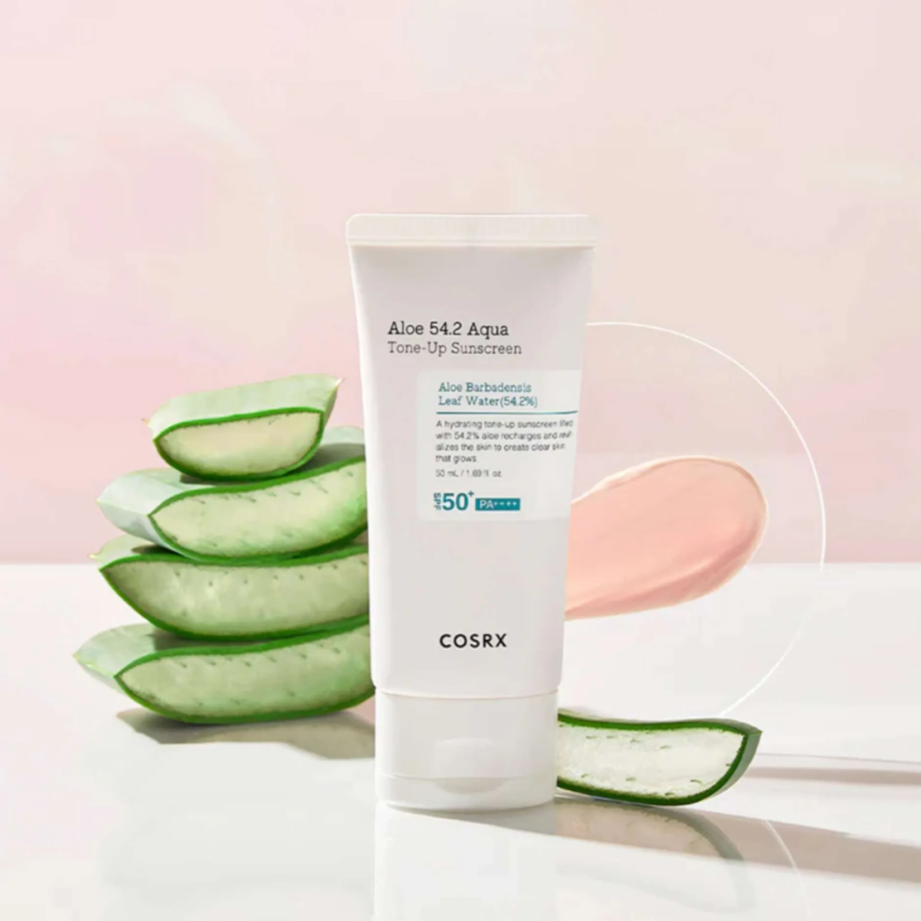 Cosrx Sun Care Aloe 54.2 Aqua Tone-up Sunscreen SPF50+ PA++++ 50ml Discount